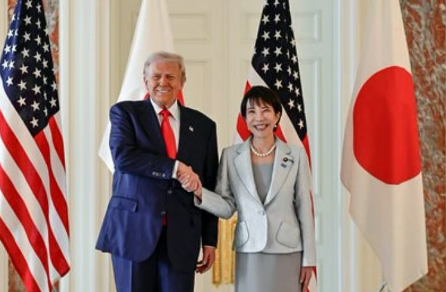 Trump Meets Japan’s First Female Prime Minister, Receives Unique Gifts